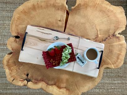 Personalized Wedding Gifts, Anniversary Gifts, Retirement Gifts,Maple Charcuterie Board with Handles