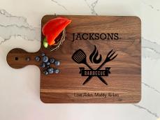  Cutting Board with Metal Handle,Charcuterie Charcuterie Board, Personalized Cutting Boards, Engraved Gifts, Best Charcuterie Boards