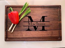 Personalized Wedding Gift, Cutting Board with Metal Handle,Charcuterie Charcuterie Board, Personalized Cutting Boards, Engraved Gifts, Best Charcuterie Boards